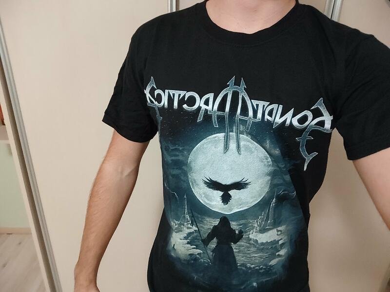 men's t-shirt Sonata Arctica Raven still flies ART WORX